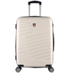 Obrázek z Cestovní kufr TUCCI Boschetti T-0278/3-M ABS - bílá - 62 L + 35% EXPANDER 