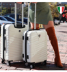 Obrázek z Sada cestovních kufrů TUCCI Boschetti T-0278/3 ABS - modrá - 96 L / 62 L + 35% EXPANDER / 36 L 